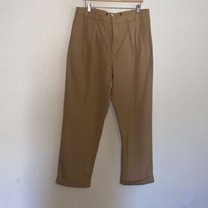Men Pants Dress Made In Mexico 💯 Wool WOLLE RN 62830 Size 36 Regular